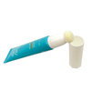 Venta caliente tubo redondo vacío tubo de rubor líquido resaltado líquido contorno líquido apretón suave tubo de PE con cepillo para maquillaje
