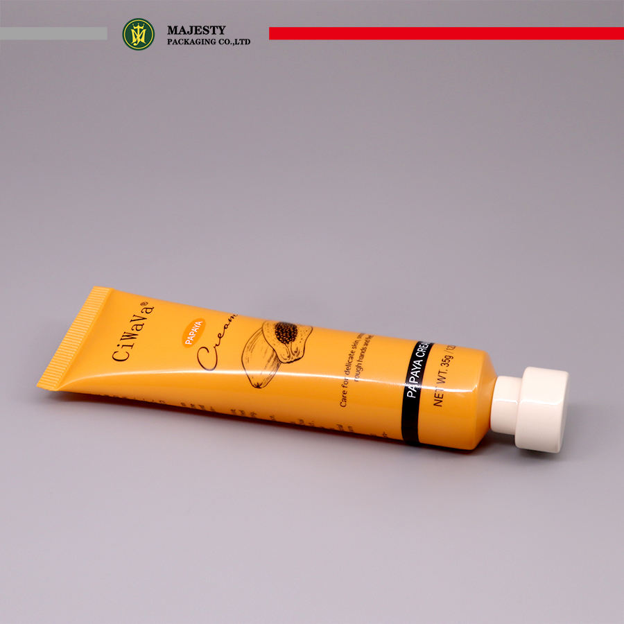 Recién llegado, tapa de cerámica, tubo de crema facial, envase de plástico para crema de manos con serigrafía, tubo de embalaje cosmético