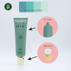 Tubo cosmético de crema de manos personalizado, emulsión para el cuidado de la piel, tubos de plástico vacíos, venta al por mayor