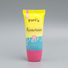 Tubo cosmético de plástico vacío Mini Squeeze de 3ml con logotipo personalizado para protector solar facial y tubo de base de mano para el cuidado facial