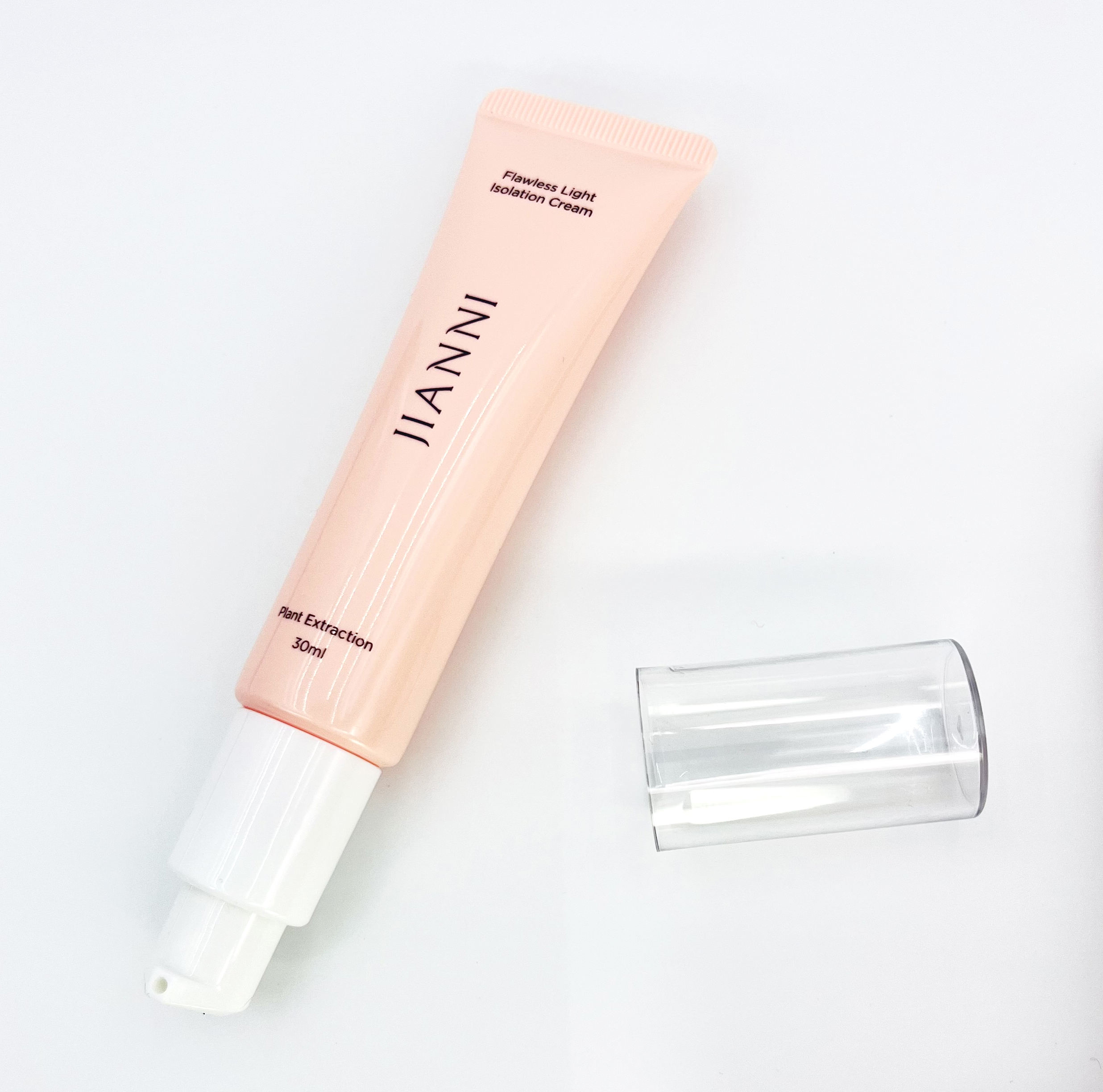 Embalaje de bomba sin aire vacío personalizado, tubo para apretar cosmético facial, base BB CC, crema líquida y protector solar, tubo de aceite esencial
