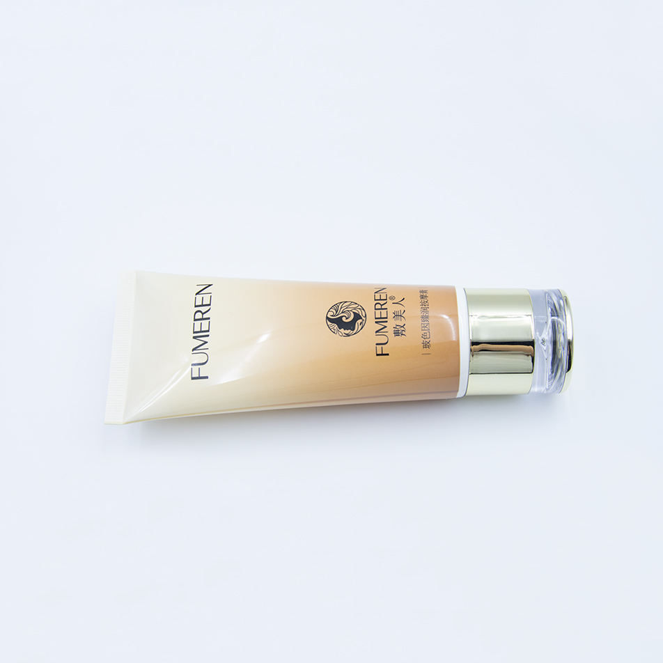 Embalaje de tubo de plástico vacío personalizado, crema BB, cuidado de la piel, loción facial, cosméticos, logotipo impreso, incluye champú protector solar