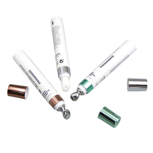 Embalaje de tubo de PE, aplicador de aleación de Zinc, tubo de crema de esencia, crema para labios y ojos, champú, máscara limpiadora, tubo de plástico, herramienta de masaje de cerámica