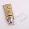 OEM alto brillo 50ml ABL/PBL tubo laminado plano ovalado bomba sin aire serigrafía crema facial BB maquillaje tubo Base embalaje