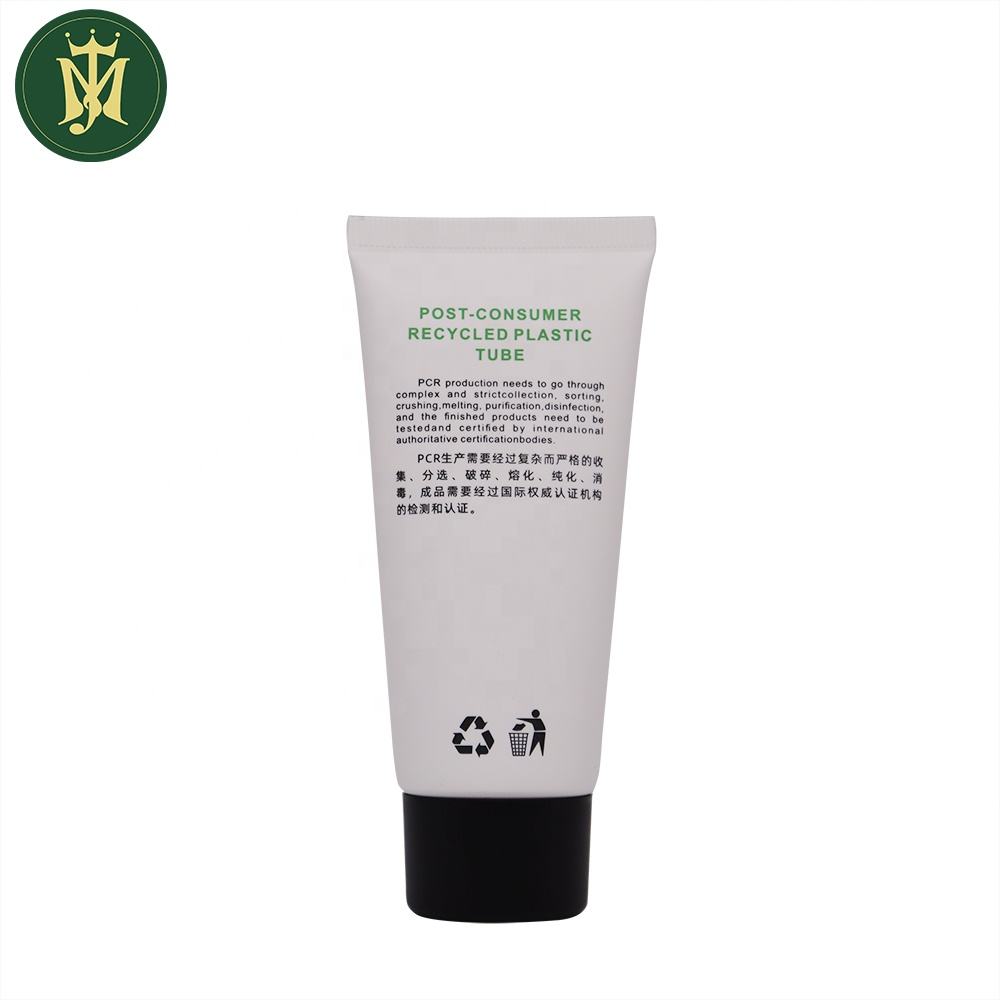Empaquetado plástico biodegradable respetuoso del medio ambiente de la crema y de la loción de manos de la protección solar de los tubos