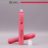 Tubos de empaquetado de la tapa del protector labial plástico de encargo con el tubo plástico del lustre del labio del aplicador del silicón