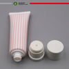 Tubo de plástico personalizado con aplicador de esponja para crema depilatoria, embalaje de cosméticos, tubo para el cuidado de la piel, embalaje de tubo de plástico