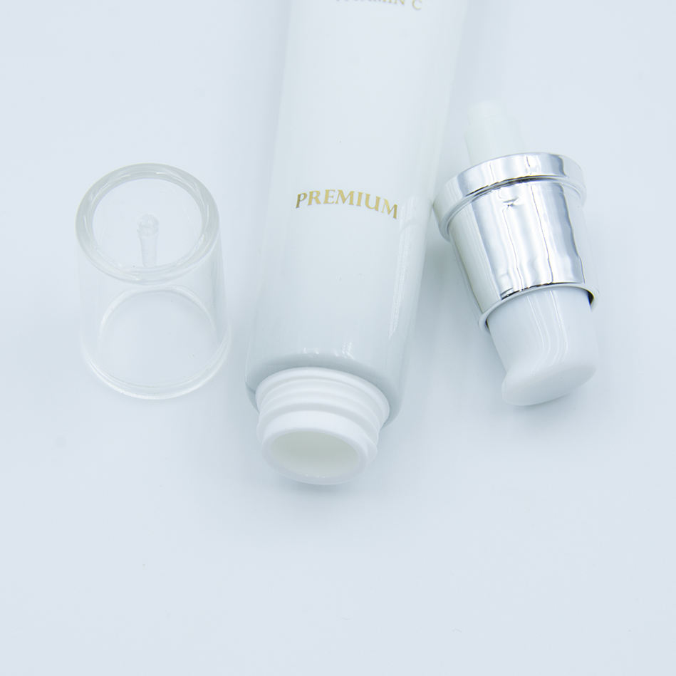 Venta al por mayor de bomba de loción sin aire personalizada, tubos blandos, crema BB abierta, Gel para ojos con Color cosmético exprimido, cosméticos de protección solar