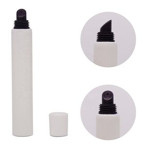 Tubos de plástico OEM para bálsamo labial, crema para ojos, protección solar, tubos vacíos personalizables para apretar