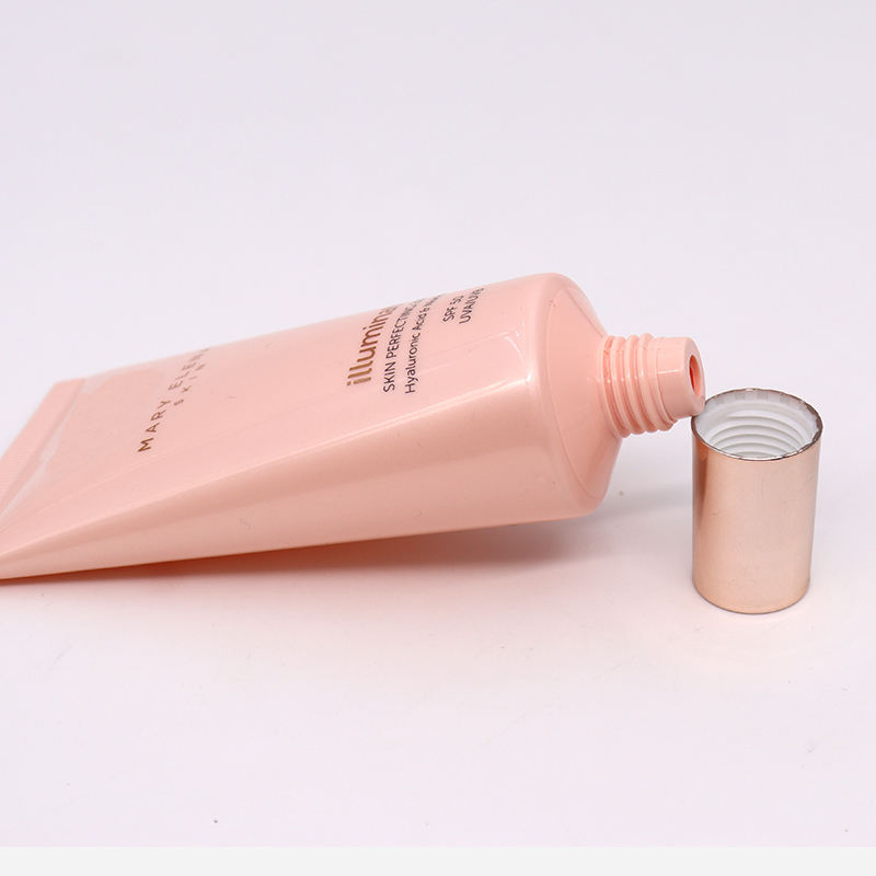 Tubos de plástico personalizados para protección solar, 40g-80g, con tapa de tornillo para base BB, líquido, cuidado de la piel, suero, mascarilla facial, tubos de embalaje