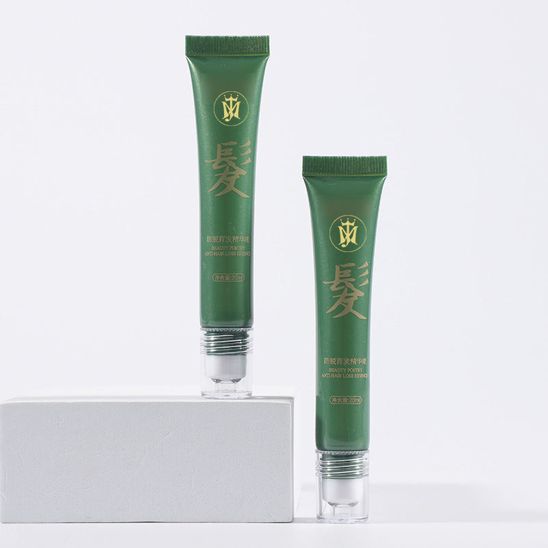 Tubo cosmético suave personalizado de la loción del apretón PE con los tubos de empaquetado del suero del ojo del aceite esencial de la bola de rodillo del masaje