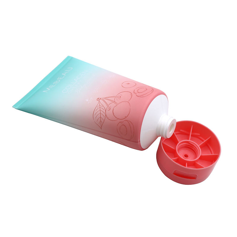 Tubos exprimibles de plástico blando personalizados de 300 ml-400 ml para loción corporal, champú, acondicionador, embalaje para suero y mascarillas para el cuidado de la piel