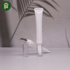 Tubo de cerámica para crema de ojos cometic personalizado, 10ml, 15ml, 20ml, con cabezal de aleación de zinc, envase de plástico vacío para uso cosmético