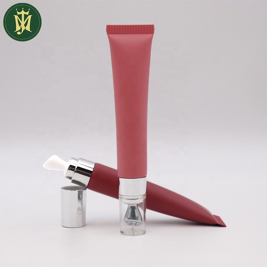 Empaquetado principal de cerámica de la manguera de la cabeza de la aleación del cinc del tubo de la crema del ojo del apretón del cometic de Custom10ml 15ml 20ml