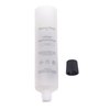 Tubos vacíos de plástico transparente OEM para crema de cuidado facial, crema de manos, pasta de dientes, protector solar, embalaje de champú con tapón de rosca