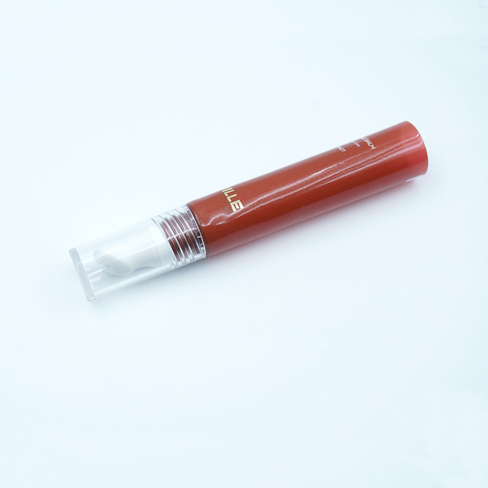 Tubo de plástico de compresión suave personalizado, suero cosmético para ojos, crema vacía, 5ml, 10ml, 15ml, envases de embalaje, tapón de rosca, producto de masaje