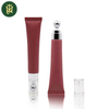 Tubo de crema para ojos Cometic personalizado, 10ml, 15ml, 20ml, manguera con cabezal de aleación de Zinc y cerámica suave, tubos de plástico para uso cosmético