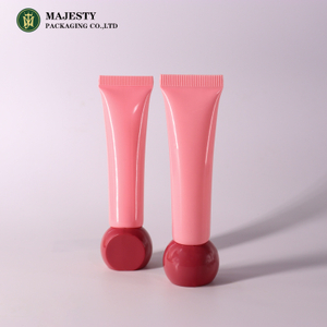 Material de metro de tubo cosmético con brillo de labios de PETG bola vacía