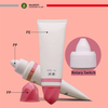 Tubo de plástico, tapa de flor de 60-150ml para crema de manos, crema facial y loción, embalaje de tubo de plástico vacío, embalaje cosmético