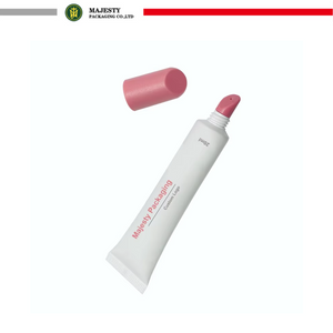 Tubo de lápiz labial de plástico suave único con tapa única Capacidades de 10 ml 15 ml 30 ml para bálsamo labial Embalaje de brillo labial