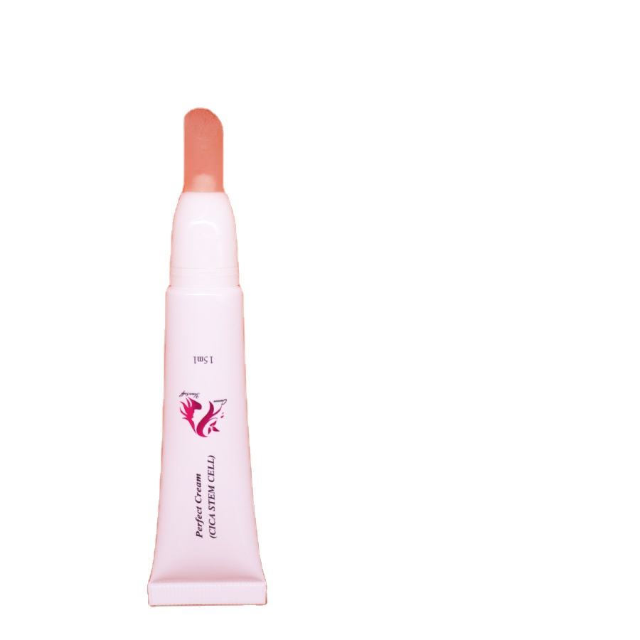 Pequeño tubo de labios de plástico para cosméticos, 10ml, 20ml, aplicador de lápiz labial y brillo de labios, tubo de maquillaje con cepillo