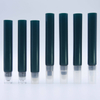 Tubo de crema para ojos personalizable, 15mL, 30mL, cuidado de la piel, aceite esencial, tubo de masaje, paquete de plástico, serigrafía, protector solar para labios