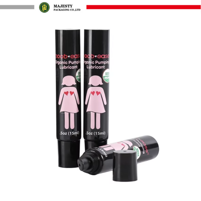 10ml 15ml 30ml Tubo de plástico vacío Crema para ojos Bálsamo labial Brillo de labios Tubo de plástico Envase cosmético Diseño y logotipo personalizables