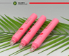 Tubos plásticos cosméticos modificados para requisitos particulares del brillo de labios del lápiz labial del aplicador del silicón de 19m m 15ml 20ml del apretón
