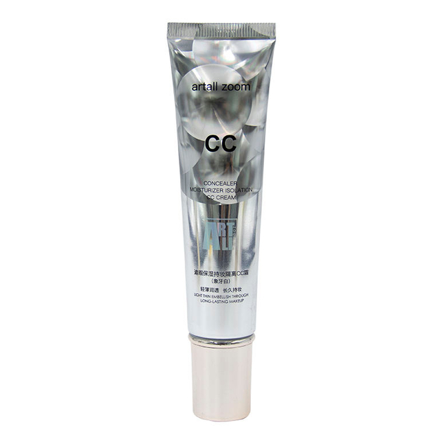Tubo de plástico suave para apretar con láser, base de aluminio, BB y CC, tubo de suero para el cuidado de la piel con tapa de rosca