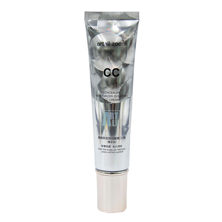 Tubo de plástico suave para apretar con láser, base de aluminio, BB y CC, tubo de suero para el cuidado de la piel con tapa de rosca