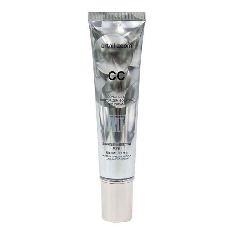 Tubo de plástico suave para apretar con láser, base de aluminio, BB y CC, tubo de suero para el cuidado de la piel con tapa de rosca
