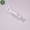 Tubos de plástico PETG transparentes personalizados, cubierta de gota de boca larga para crema cosmética para ojos, protector solar de esencia, 10ml-30ml