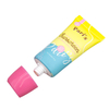 Tubo cosmético de plástico vacío Mini Squeeze de 3ml con logotipo personalizado para protector solar facial y tubo de base de mano para el cuidado facial