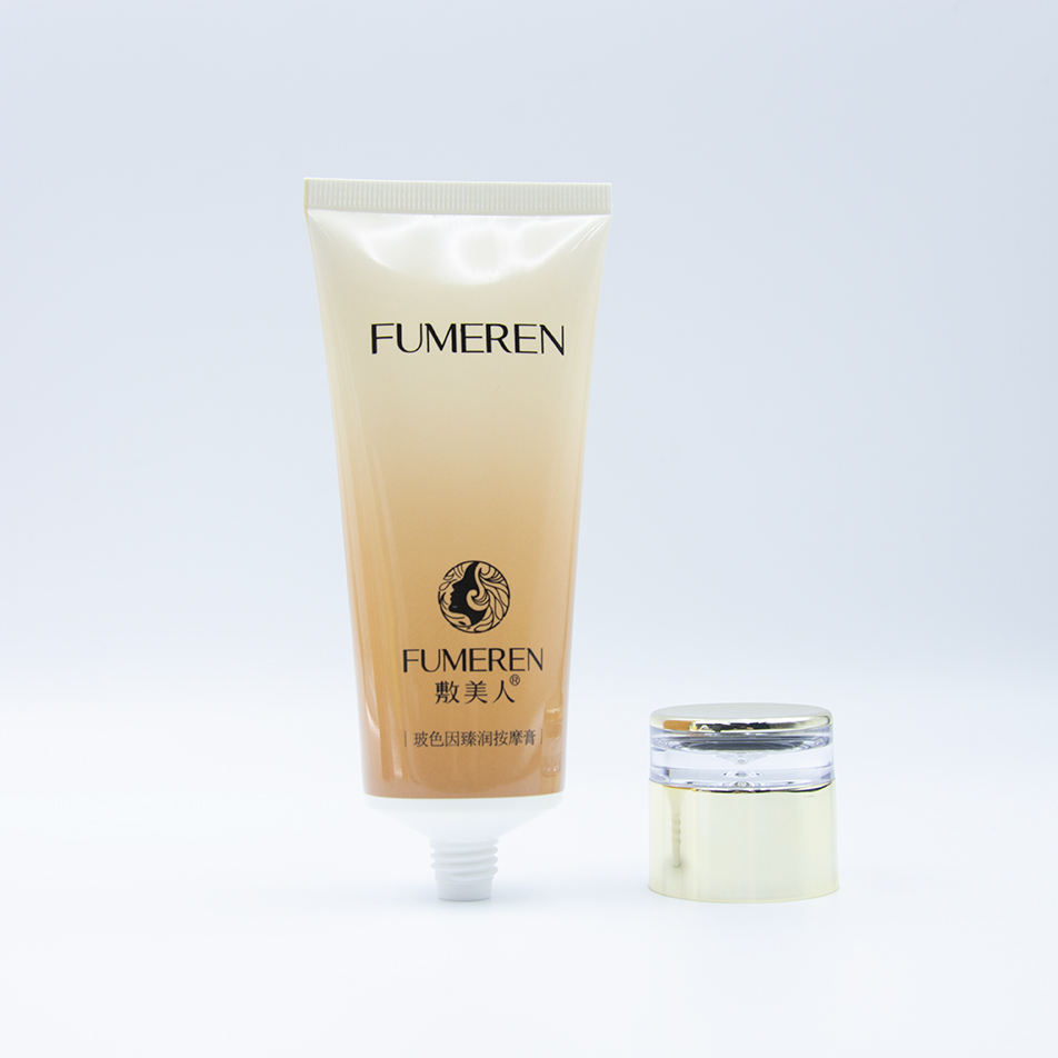 Embalaje de tubo de plástico vacío personalizado, crema BB, cuidado de la piel, loción facial, cosméticos, logotipo impreso, incluye champú protector solar