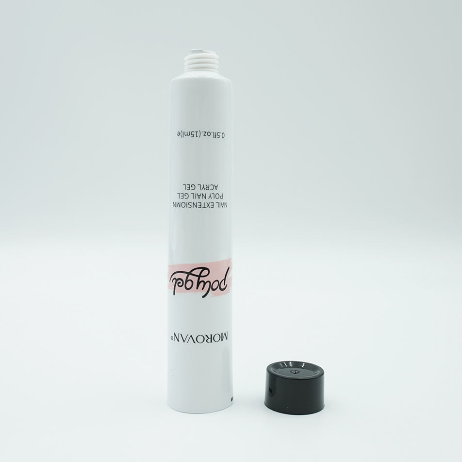 Tubo de Material de aluminio ABL personalizado, 10ml, 15ml, 20ml, crema para ojos vacía, envase de embalaje cosmético para champú protector solar