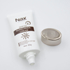 Tubo exprimidor de plástico blando OEM con tapa de rosca para base, protector solar BB&CC para crema facial, limpiador de ojos, mascarillas para el cuidado de la piel