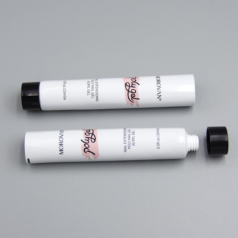 OEM D19mm, embalaje de lujo para el cuidado de la piel, tubo cosmético para gel para ojos, crema BB, loción, base, máscara, forma exprimible, Perfume de maquillaje