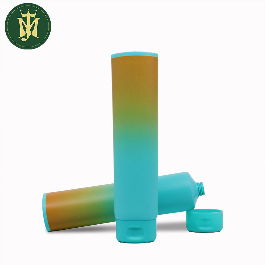 Tubos de plástico vacíos personalizados de 80 ml a 120 ml para envases de crema de manos cosmética y limpieza facial