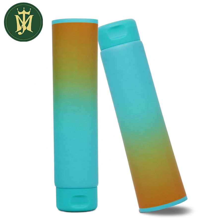 Los tubos plásticos de encargo 80ml-120ml vacían el empaquetado del tubo para la limpieza facial cosmética de la crema de manos