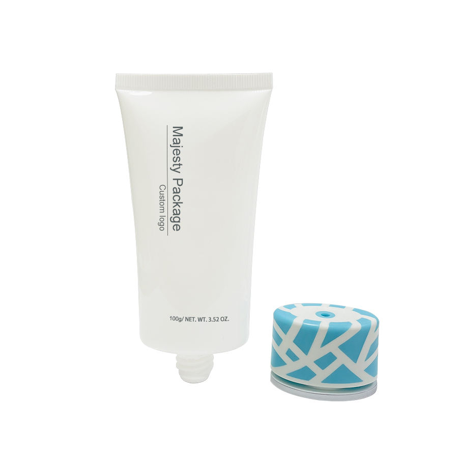 Envases de tubos personalizados, envases cosméticos biodegradables de caña de azúcar, crema de manos de plástico, limpiador facial, tubos exprimidores con tapa giratoria