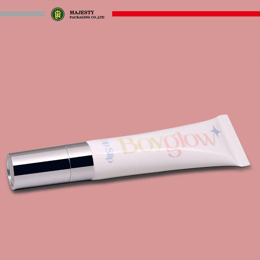 Aplicador de masaje de cerámica con embalaje de crema reparadora de ojos, logotipo privado personalizado, con superficie de estampado en caliente de impresión Offset