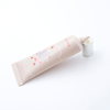OEM15ML BB Foundation crema líquida punta para boquilla larga tapa de tornillo PE tubo cosmético embalaje protector solar crema para ojos con tubo exprimidor