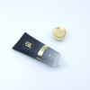 Tubo de cubierta de tornillo dorado de lujo personalizado para Gel de crema de lavado de cara, embalaje cosmético de lujo para limpiador de champú y protección solar