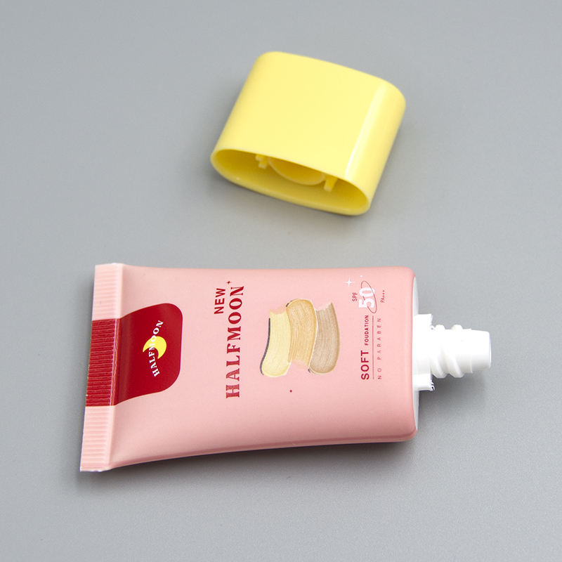 Logotipo personalizado Mini Squeeze Cosmetic Tubo de plástico vacío 30 ml de capacidad Cuidado de la piel facial Crema para base de manos Crema solar