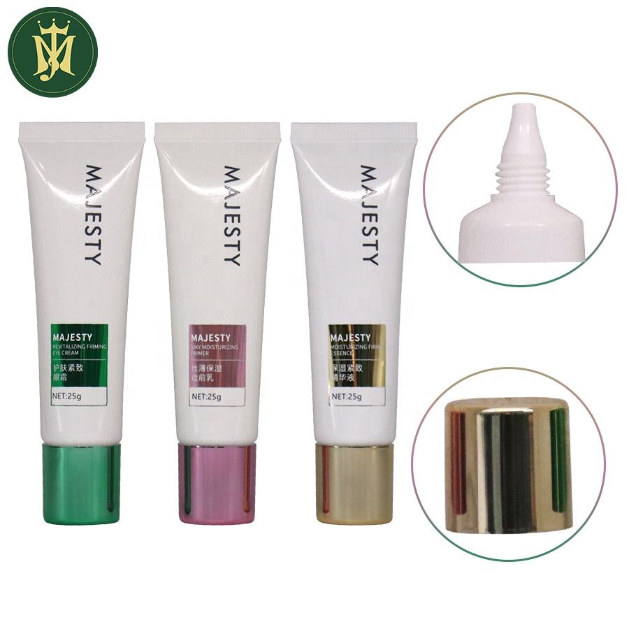 Envases de tubos cosméticos de plástico personalizados de fábrica de 15ML-45ML para crema para ojos, loción de protección solar, fabricación de tubos vacíos de esencia