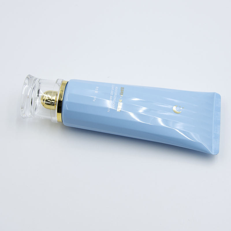 Contenedor de tubos blandos de plástico personalizado de 150ml, embalaje cosmético vacío para mascarilla de crema facial con protección solar con tapa de rosca especial