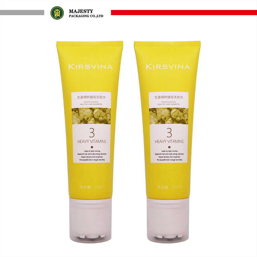 Rodillo de acero inoxidable personalizado, tubo suave para masaje facial, contenedor vacío para el cuerpo de la cara