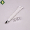 Tubo cosmético para apretar labios, punta de Metal de aleación de Zinc de 10ml a 25ml, masaje de ojos, embalaje de plástico para suero para pestañas, apretar labios