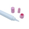 Envases de brillo de labios vacíos personalizados, tubos de plástico para labios de 15ml, 20ml y 30ml con punta de silicona para envases cosméticos de bálsamo labial