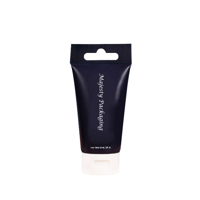 Logotipo personalizado ABL PBL tubo de PE suave embalaje cosmético tubos vacíos para apretar con orificio de avión producto facial embalaje cosmético PE
